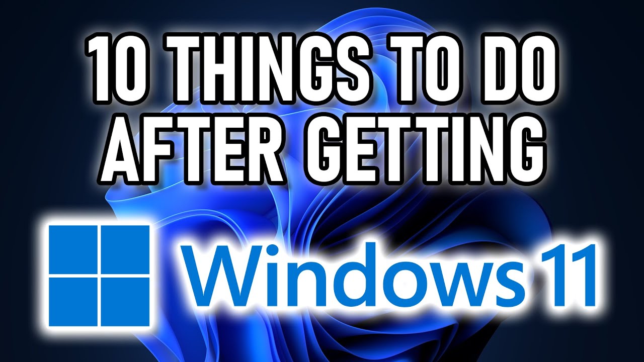 8 Things to do STRAIGHT AWAY After Getting WINDOWS 11 (TIPS & TRICKS)